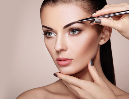 Оформление бровей